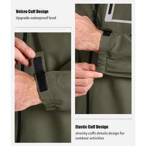 Ensemble veste coupe-vent et pantalon pour performance en extérieur, broderie personnalisée, tenue de sport homme/femme, course à pied - Product Image 2