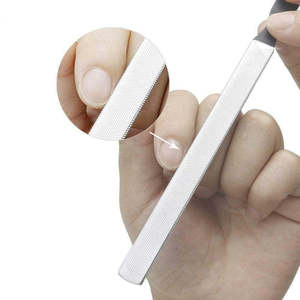 High Quality Mini Nail <b>File</b> Straight Pattern Steel Durable Nail Care Tool Custom OEM ODM - Product Image 5