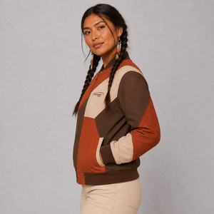 High Quality <b>Women</b> Bomber <b>Jacket</b> Custom Logo <b>Lightweight</b> Full Zipper Casual Wear Windproof Outerwear Bomber <b>Jacket</b> for <b>Women</b> - Product Image 3