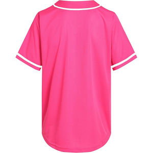 Maillots de baseball en mélange de polyester durable, construction légère, coupe à manches raglan pour une liberté de mouvement athlétique sans entrave - Product Image 2