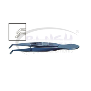 Forceps musculaire Jameson pour enfant, gauche, en titane, instrument de chirurgie ophtalmique pour strabisme, par Blush Surgical - Product Image 2