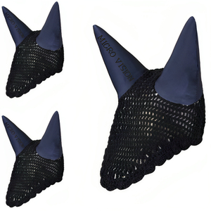 Nouveauté 2026 : Voile anti-mouches pour cheval, bonnet de protection pour les oreilles, filet, chapeau, cagoule et masque – Essentiels d'équitation - Product Image 2