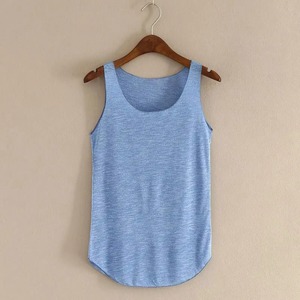 Débardeur en coton personnalisé avec logo pour hommes, vente en gros, débardeur côtelé ajusté pour femmes, fournisseur en gros, débardeur unisexe en coton uni sans manches - Product Image 4