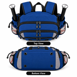 Sac à dos de baseball personnalisé en gros, sac de sport unisexe pour équipement de softball avec compartiment à chaussures, idéal pour les activités de plein air - Product Image 3