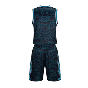 Tenues de basketball pour adultes, ensembles d'uniformes de basketball pour hommes, maillots de basket-ball respirants à séchage rapide, taille plus, vêtements de basket-ball respirants - Product Image 3