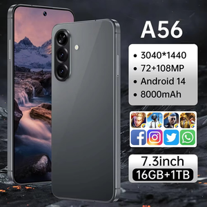 สมาร์ทโฟนรุ่นใหม่ A56 5G รุ่นดั้งเดิม ระบบปฏิบัติการแอนดรอยด์ รองรับ LTE ซิมคู่ พร้อมหน้าจอสัมผัส - Product Image 1