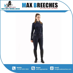 Leggings de equitación para niños con asiento completo, pantalones de montar con agarre de silicona, marca privada OEM ODM, alta calidad, ajuste cómodo - Product Image 2