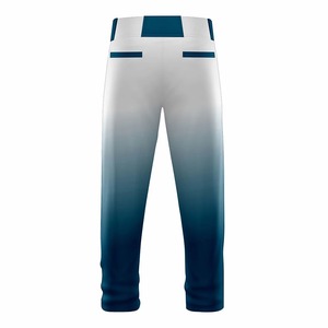 Pantalon de baseball dégradé pour homme, coupe droite, en polyester, avec fermeture boutonnée et poches, toutes saisons, vêtement anti-humidité - Product Image 3