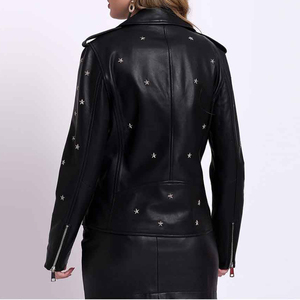 Nueva Llegada Chaqueta de Cuero Ecológica Transpirable de Alta Calidad para Mujer, Diseño Nuevo, Cuero Puro, Venta en Línea - Product Image 3