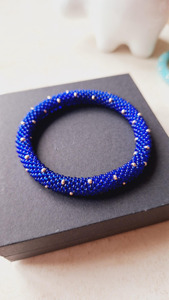 Seed Beads <b>Charm</b> Stretch Set Color Block Tube Design Elastic Stackable Luxury Fashion Jewelry Gift Unisex Custom Wholesale - Product Image 3