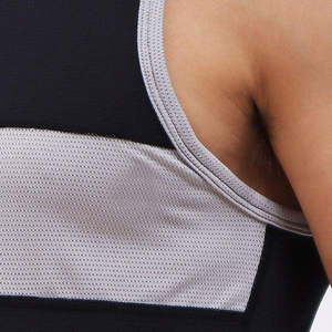 Camiseta sin Mangas para Hombre, Cómoda, con Logotipo Personalizado, Paneles Horizontales, 100% Algodón, Transpirable, de Secado Rápido, Estilo Urbano, Cuello Redondo - Product Image 5