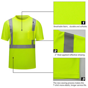 เสื้อเชิ้ตทำงานแขนสั้น Easy Care เสื้อทำงานแขนสั้นสำหรับใส่ทำงานทุกวัน สวมใส่สบาย - Product Image 4