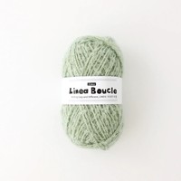 Fil à tricoter à la main en laine mérinos bouclée, nylon et kid mohair, pelote de 50g, laine pour crochet