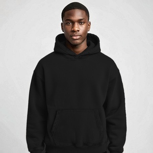 Hoodie délavé à prix d'usine avec construction en coton et détails délavés à l'acide pour les marques de mode américaines - Product Image 6