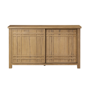 Mueble de Almacenamiento Moderno de Madera Maciza con Puertas Corredizas para Organizar el Interior de la Sala de Estar - Product Image 1