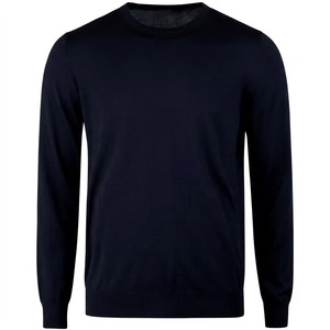 Pull en tricot à col rond pour femme, couleur unie, coupe classique, style décontracté, 100% coton, vêtements d'automne - Product Image 5