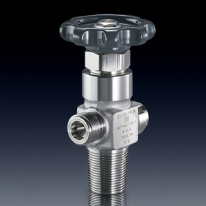 วาล์วไดอะแฟรมแรงดันสูงสแตนเลสสตีลรุ่น HAMAI FS-55L สำหรับก๊าซเซมิคอนดักเตอร์ - Product Image 1