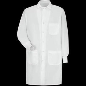 Hot Sale High Quality Medical Lab <b>Coat</b> with Canvas Fabric Hospital Uniform Style Customized Color & Logo Options - Product Image 6