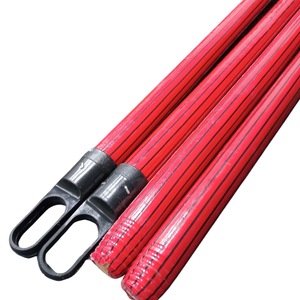 Manche de vadrouille à vis de haute qualité avec tête de balai en bois PVC pelle à poussière pour usage domestique emballé dans un sac - Product Image 4