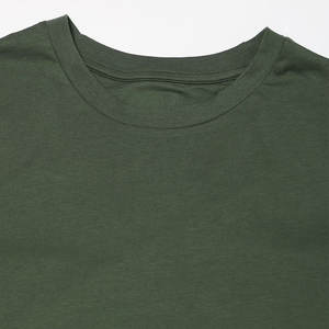 เสื้อยืดแขนสั้นสไตล์เรียบง่ายสำหรับฤดูร้อน ผ้าฝ้าย 100% ทรงหลวม ระบายอากาศได้ดี ผ้าถักด้านหน้า ป้องกันรอยยับ เหมาะสำหรับออกกำลังกาย ผู้ชาย - Product Image 6