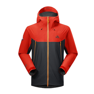 Veste de randonnée à capuche pour homme, imperméable, coupe-vent, softshell, fermeture éclair, légère, pour trekking, camping, voyage - Product Image 1