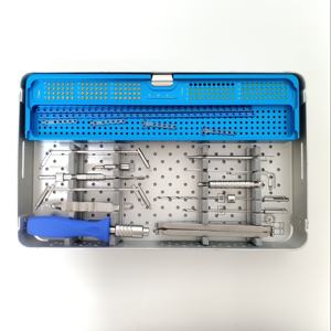 Kit de Instrumentos para Sistema de Placas de Bloqueo Avanzadas ALPS Veterinario de Azicon, Juego de Herramientas de Guía de Taladro para Fijación Ósea en Animales Pequeños - Product Image 1