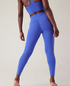 Leggings de yoga pour femmes au design élégant, couleur unie, longueur intégrale, légers, anti-rides, confortables, respirants, qualité supérieure, élastiques - Product Image 6