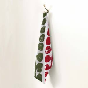 Serviettes de cuisine imprimées de fleurs en provenance d'Inde, design moderne imprimé, serviettes de cuisine en gros - Product Image 3