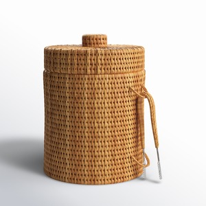 Fancy rattan <b>cooler</b> <b>box</b> for event party dinners beverage tub chiller basket superior quality - Product Image 4
