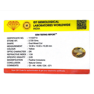 Piedra Preciosa Suelta de Citrino Dorado Natural de 13.6 Quilates, Corte Pera, para Joyería Fina - Product Image 4