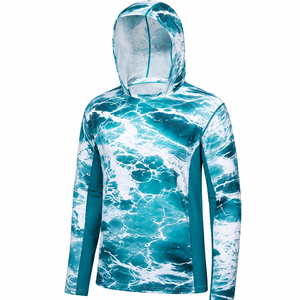 Sudadera Ligera con Protección Solar UPF 50, Personalizable con Logotipo, Unisex, para Pesca, Manga Larga, Sublimada, de Alto Rendimiento - Product Image 2