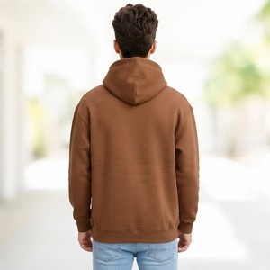100% Cotton Unisex Winter Hoodies Blank <b>Thick</b> <b>Fleece</b> Heavy Weight Regular Fit 450g Pocket Eco-Friendly Custom Print Logo - Product Image 3