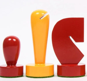 Pions d'échecs Berliner de haute qualité, peints à la main, en bois de buis, au meilleur prix - Product Image 1