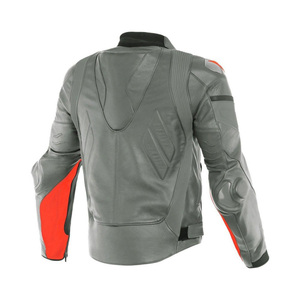 Nouvelle arrivée hiver, veste en cuir pour homme, logo personnalisé OEM, style motard, col rabattu, fermeture éclair. - Product Image 6