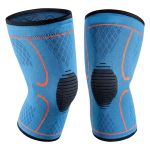 Rodillera de Compresión Reversible de Spandex y Nylon de 7mm, Protección Avanzada para Béisbol, Tenis y Levantamiento de Pesas - Product Image 1