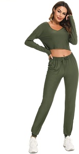 ชุดวอร์มผ้าโพลีเอสเตอร์เปล่าสำหรับผู้ชาย,ชุดวอร์มแบบสั่งทำเสื้อครอปสำหรับผู้หญิง - Product Image 3