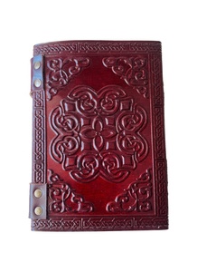 Árbol DE LA VIDA hecho a mano diario de cuero marrón mujeres Deckle papel cuero en relieve encuadernado cuaderno de escritura diario mejor diario - Product Image 3