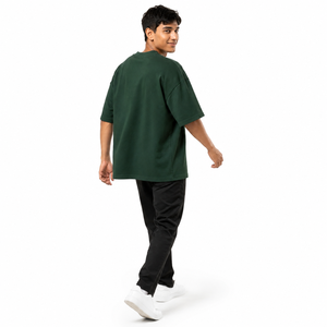 Blank Plain <b>No</b> <b>Logo</b> Garment Dyed Boxy Fit T Shirt Premium Cotton Jersey Drop Shoulder Design Wholesale OEM Private Label Wear - Product Image 2