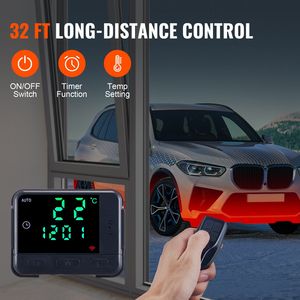 12V 8KW Diesel riscaldatore di parcheggio telecomando LCD 10L serbatoio del carburante rapido riscaldamento a basso rumore per RV rimorchio Camper Van Boat uso interno - Product Image 3