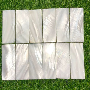 Escamas Cuadradas de Nácar Natural - Azulejos de Nácar Genuinos para la Fabricación de Joyas (10x10mm-50x50mm) - Product Image 2