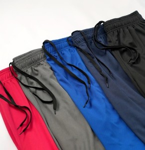 Shorts de sport tricotés unis pour hommes, transfrontaliers, été, ODM, mode décontractée, séchage rapide, pour activités sportives en extérieur, football, basketball - Product Image 4