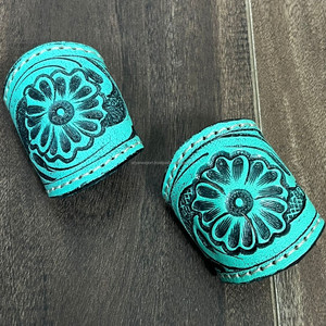 Nuevo Soporte para Pañuelo de Diseño Occidental al por Mayor, Soporte de Cuero Repujado Personalizado, Brazalete Deslizante para Accesorios de Vaquero y Vaquera - Product Image 4