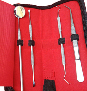 2026 Professional Dental Hygiene Tools Kit 4 Pcs Stainless Steel Manual <b>Tooth</b> Scaler <b>Scraper</b> Equipment Cleaning Filling <b>Teeth</b> - Product Image 4