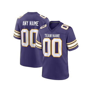 Camiseta de Fútbol Americano para Hombre, Naranja y Negra, 100% Algodón, Malla, Cuello Alto, Manga Corta, Correa Ajustable, Talla Grande, Nombre del Equipo Personalizado - Product Image 4
