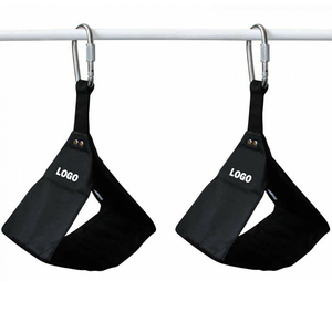 High Quality Neoprene/Cotton/Nylon <b>AB</b> Strap Lightweight Eco-Friendly High Stretch Adjustable Unisex Fitness Carrying Strap - Product Image 1