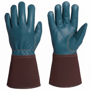High Quality Welding <b>Gloves</b> <b>Long</b> Sleeve Leather Safety <b>Gloves</b> for Industrial Heat and Spark Protection - Product Image 4