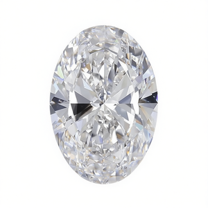 Diamant non monté certifié IGI 5.01 ovale VS1, diamant cultivé neuf - Product Image 2