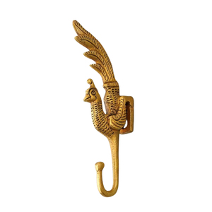 Porte-manteau et porte-clés mural en métal doré de luxe personnalisé, tête d'éléphant, créatif, robuste, décoratif - Product Image 2