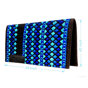 Manta Western Clásica para Caballo con Funda, 42x34 Pulgadas, Forro de Lana, Protección para Caballos, Alta Calidad - Product Image 2