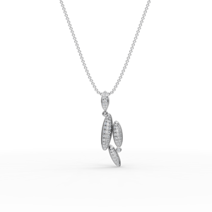 Pendentif en diamant CVD cultivé en laboratoire, style marquise, bijoux de luxe et uniques pour femmes - Product Image 6